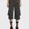 The Grave Girls Bottoms Deadly Souls Pinstripe Shorts