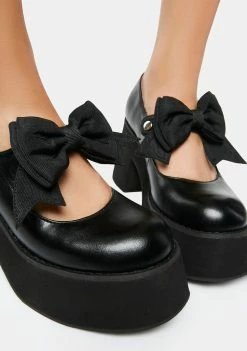 The Grave Girls Electropop Girl Platform Mary Janes