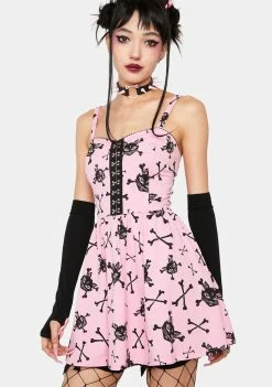 The Grave Girls Furrocious Kitty Mini Dress