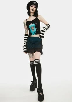 Best deal 🎁 The Grave 👧 Girls Pixie Charms Graphic Cami Top Graphic Tank Tops 🌟 8 The Grave Girls Pixie Charms Graphic Cami Top Graphic Tank Tops