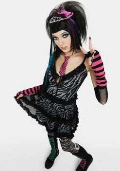 The Grave Girls Dance To This Beat Mini Dress Slip Dress