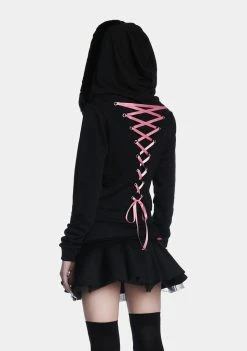 The Grave Girls Sweet Bloodline Zip-Up Hoodie