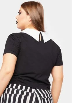 The Grave Girls Plus Return To Coffin Graphic Tee Tops