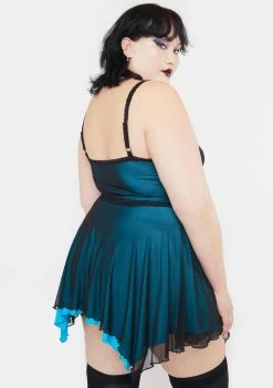 The Grave Girls Plus Woodland Stroll Mini Dress