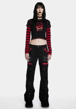 The Grave Girls Snooze You Later Crop Top