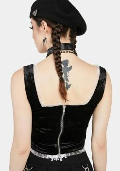 The Grave Girls Some Girls Bite Corset Top