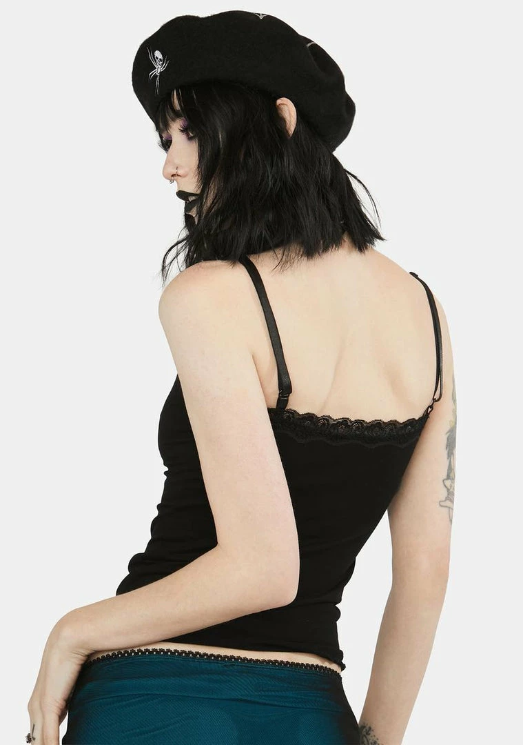 Best deal 🎁 The Grave 👧 Girls Pixie Charms Graphic Cami Top Graphic Tank Tops 🌟 6 The Grave Girls Pixie Charms Graphic Cami Top Graphic Tank Tops