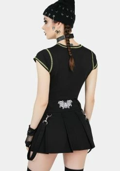 The Grave Girls Just Hangin' Pleated Skirt