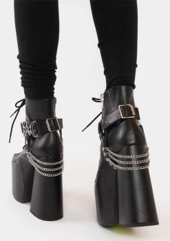 The Grave Girls Goddess Platform Boots Platforms