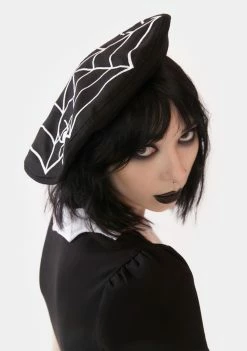 Buy π The Grave π§ Girls An Entanglement Embroidered Beret β€οΈ 10 The Grave Girls An Entanglement Embroidered Beret