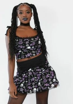 The Grave Girls Magick Around Me Mini Skirt