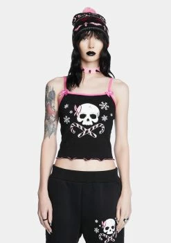The Grave Girls Graphic Tank Tops Lovely Bones Graphic Tank