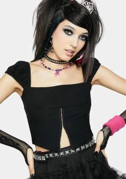 The Grave Girls Away Message Corset Top