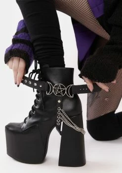 The Grave Girls Goddess Platform Boots Platforms