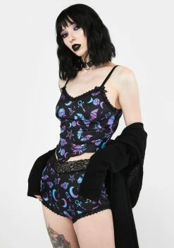 The Grave Girls Lingerie & Sleepwear Mystical Aura Pajama Set