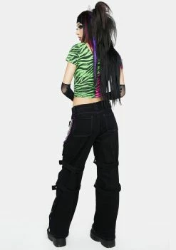 Hot Sale ๐ฅ The Grave ๐ง Girls Skater Boy Cargo Pants โค๏ธ 9 The Grave Girls Skater Boy Cargo Pants