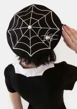 The Grave Girls An Entanglement Embroidered Beret