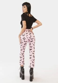 The Grave Girls Bottoms Nocturnal Love High Waist Jeans