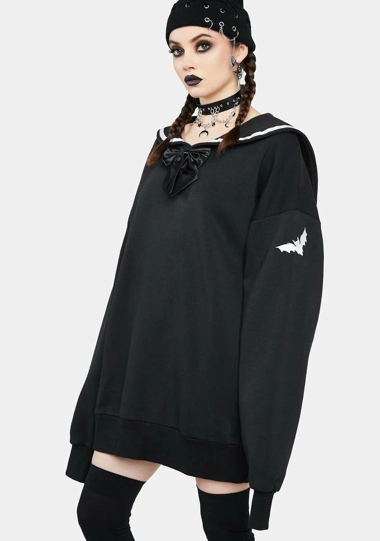 Buy ๐ The Grave ๐ง Girls Bloody Brilliant Oversized Sweatshirt ๐งจ 4 The Grave Girls Bloody Brilliant Oversized Sweatshirt