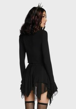 Wholesale ๐ The Grave ๐ง Girls Wait For The Blackout Crop Top ๐ฅฐ 10 The Grave Girls Wait For The Blackout Crop Top