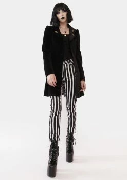 Best Sale π The Grave π§ Girls Outerwear New Idols Velvet π§₯ Coat π 8 The Grave Girls Outerwear New Idols Velvet Coat