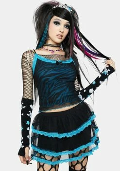 The Grave Girls Hey Scenester Mini Skirt