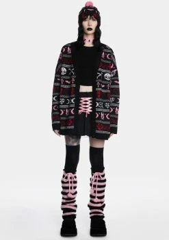 The Grave Girls Season Of The Ghouls Knit Cardigan