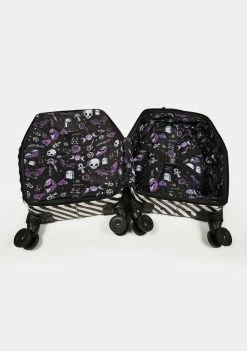 Outlet β The Grave π§ Girls Bags & Wallets Slightly Sinful Rolling Suitcase π 13 The Grave Girls Bags & Wallets Slightly Sinful Rolling Suitcase