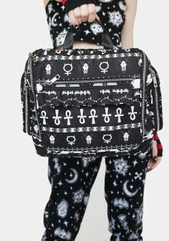 The Grave Girls Satchel Purses Made Of Mischief Travel Makeup Bag