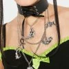 Best deal ๐ The Grave ๐ง Girls Charms & Pendant Necklaces Take It To The Grave Choker Necklace ๐ 2 The Grave Girls Charms & Pendant Necklaces Take It To The Grave Choker Necklace