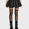 The Grave Girls Deep Disintegration Pleated Skirt Bottoms
