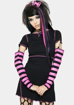 The Grave Girls Little Black Dresses Thanks For The Memories Mini Dress