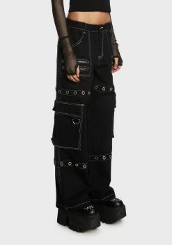 The Grave Girls Bottoms Mortal Solitude Cargo Pants