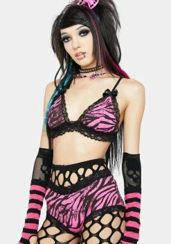 The Grave Girls Bralette Perfection Direction Lingerie Set