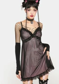 The Grave Girls Night Energy Mini Dress Dresses