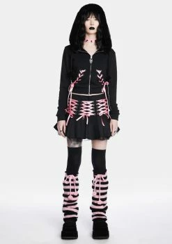 The Grave Girls Sweet Bloodline Zip-Up Hoodie