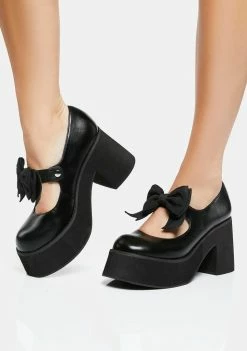 The Grave Girls Electropop Girl Platform Mary Janes