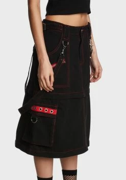 The Grave Girls Bottoms Solemn Ensemble Convertible Skirt