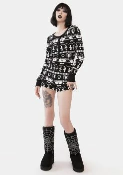 The Grave Girls Made Of Mischief Thermal Romper